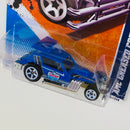 2011 Hot Wheels HW Performance Lucas Oil AMC Altered Gremlin azul 5SP base ZAMAC
