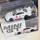 2025 Mini GT MiJo Exclusives 1:64 Limited Edition Nissan S15 SILVIA LB-Super Silhouette ATHLETE blanco Llantas de Goma