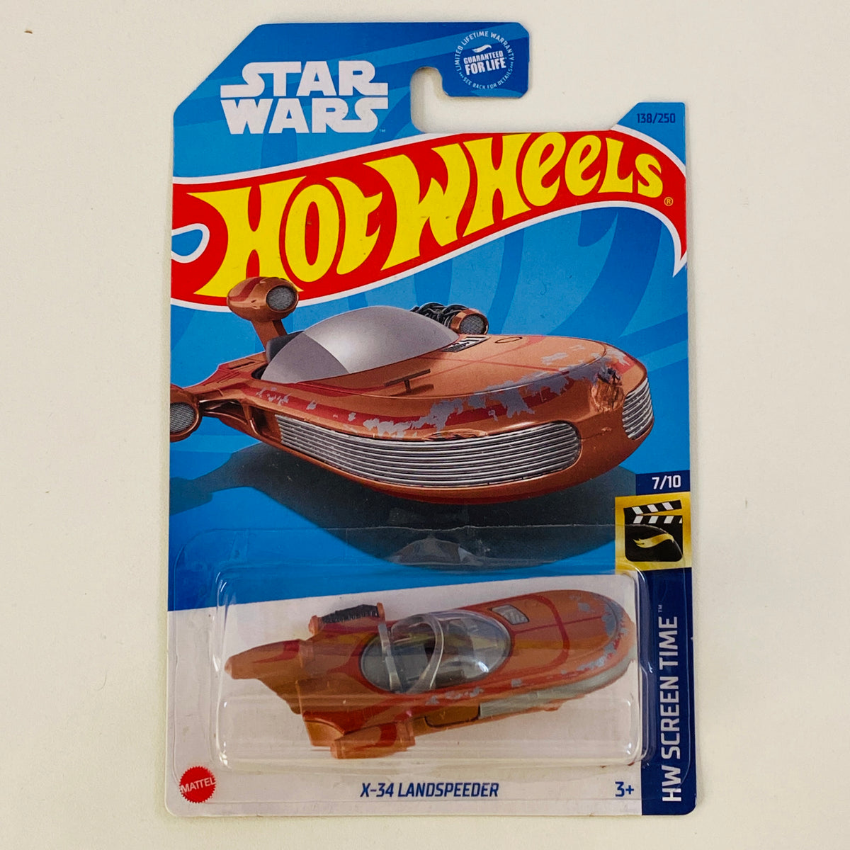 Hot Wheels Star Wars All Terrain Luke Skywalker Vehicle - 1:43 Scale Off-Road Character Car