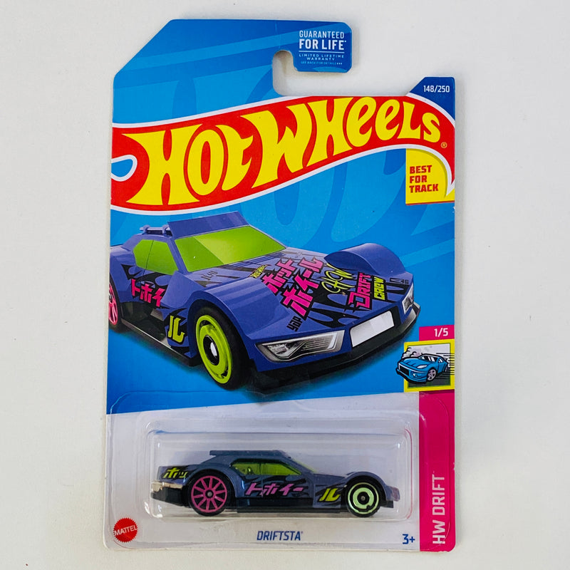 2022 Hot Wheels HW Drift Driftsta morado metálico 10SP con AD