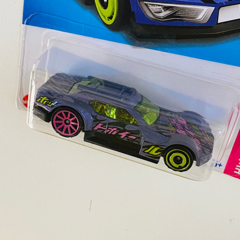 2022 Hot Wheels HW Drift Driftsta morado metálico 10SP con AD