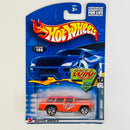 2002 Hot Wheels Red Lines Chevrolet Chevy Nomad 106 naranja redline 5SP base ZAMAC
