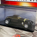 2003 Hot Wheels Hall of Fame Limited Edition Petersen Automotive Museum Exclusive Chip Foose 0032 Roadster 1932 Ford Roadster negro Llantas de Goma RR
