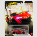 2026 Hot Wheels Premium Fast & Furious 25th Anniversary Rápidos y Furiosos W Motors Lykan HyperSport rojo metálico Llantas de Goma