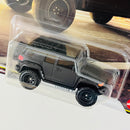2026 Hot Wheels Premium Fast & Furious 25th Anniversary Rápidos y Furiosos Toyota FJ Cruiser negro Llantas de Goma RR
