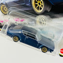 2026 Hot Wheels Premium Car Culture 10th Anniversary Japan Historics 5 Nissan Skyline 2000GT-R LBWK azul metálico Llantas de Goma RR