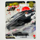 2026 Hot Wheels Premium Car Culture 10th Anniversary Japan Historics 5 77 Toyota Celica negro metálico Llantas de Goma RR base ZAMAC Primera Edición