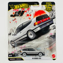 2026 Hot Wheels Premium Car Culture 10th Anniversary Japan Historics 5 88 Honda CR-X plata metálico Llantas de Goma RR