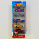2020 Hot Wheels HW Flames 5 Pack Set de 5 - Pass'n Gasser 1937 Ford Coupe, 71 El Camino Chevrolet, 70 Plymouth Superbird, 71 Maverick Grabber Ford y 70 Plymouth Road Runner