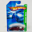 2007 Hot Wheels Treasure Hunts Evil Twin rojo metálico OH5
