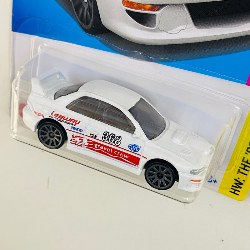 2024 Hot Wheels HW The 90s 98 Subaru Impreza 22B-Sti Version blanco 10SP