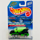 2000 Hot Wheels Virtual Collection Oshkosh Cement Truck negro con verde 5DOT