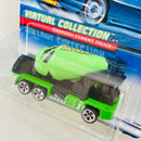 2000 Hot Wheels Virtual Collection Oshkosh Cement Truck negro con verde 5DOT