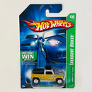 2006 Hot Wheels Treasure Hunts Hummer H3T Concept dorado con plata Llantas de Goma RR
