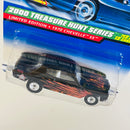 2000 Hot Wheels Treasure Hunt Limited Edition 1970 Chevelle SS Chevrolet negro con flamas Llantas de Goma RR