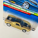 2000 Hot Wheels Treasure Hunt Limited Edition Ford GT-40 dorado metálico Llantas de Goma RR