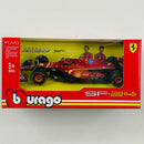 2024 Bburago 1:43 Formula 1 Scuderia Ferrari SF-24 Charles Leclerc 16 y Carlos Sainz 55
