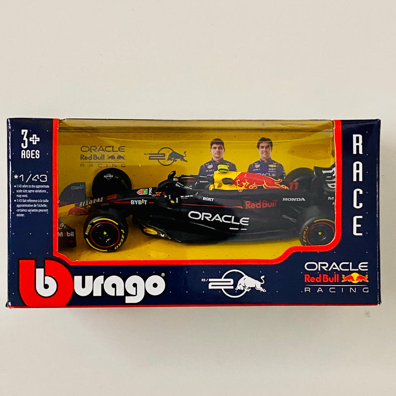 2024 Bburago 1:43 Formula 1 Oracle Red Bull Racing RB20 Max Verstappen 1 y Sergio Pérez 11