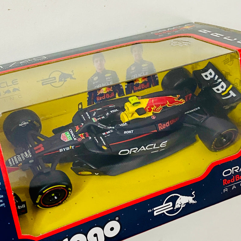 2024 Bburago 1:43 Formula 1 Oracle Red Bull Racing RB20 Max Verstappen 1 y Sergio Pérez 11
