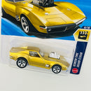 2026 Hot Wheels Screen Time 68 Corvette Gas Monkey Garage dorado metálico 5SP