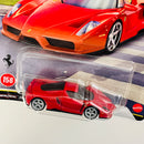 2026 Hot Wheels Premium Boulevard Enzo Ferrari rojo Llantas de Goma RR Primera Edición