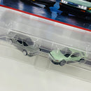 2023 Hot Wheels Premium Car Culture Nissan 2 Pack Set de 2 - 91 Nissan Sentra SE-R y Nissan Silvia S13 con Llantas de Goma RR