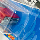 2018 Hot Wheels Premium 50th Anniversary Favorites 78 Dodge Li'l Red Express Truck rojo metálico Llantas de Goma RR base ZAMAC - Detalle Burbuja