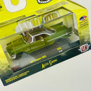 2019 M2 Machines Auto-Shows Limited Edition 1/7,000 1957 Chrysler 300C R56 verde Llantas de Goma