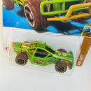 2024 Hot Wheels Let's Race NETFLIX HW Dirt HW Roll Cage verde metálico 6SP