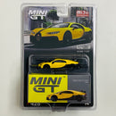 2022 Mini GT MiJo Exclusives 1:64 Limited Edition 1/4,200 Bugatti Chiron Pur Sport amarillo Llantas de Goma