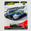 2025 Hot Wheels Car Culture Eurospeed Aston Martin Vantage GTE gris metálico Llantas de Goma RR
