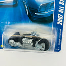 2007 Hot Wheels All Stars Dodge Tomahawk negro TMHK base ZAMAC