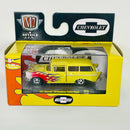 2021 M2 Machines Detroit Muscle Limited Edition 1/8,400 Fuel Injection 1957 Chevrolet 150 Handyman Station Wagon R59 amarillo Llantas de Goma