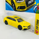 2026 Hot Wheels HW Euro 17 Audi RS 6 Avant amarillo Y5