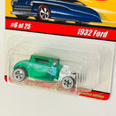2005 Hot Wheels Classics Series 1 1932 Ford verde Spectraflame 5SP base ZAMAC