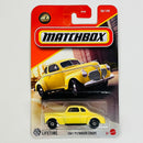 2024 Matchbox MBX Metro 1941 Plymouth Coupe amarillo