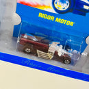 1998 Hot Wheels 30th Anniversary Commemorative 1994 Rigor Motor granate metálico BW base ZAMAC - Detalle Caja