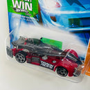 2006 Hot Wheels Track Stars Road Rocket rojo PR5 base ZAMAC