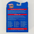 1998 Hot Wheels 30th Anniversary Commemorative 1995 Model Series Hydroplane azul metálico MGW