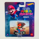 2026 Hot Wheels Mario Kart The Super Mario Galaxy Movie Mario Motorcycle rojo MKMC base ZAMAC Primera Edición