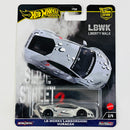 2024 Hot Wheels Premium Car Culture Slide Street 2 LB-Works Lamborghini Huracan gris Llantas de Goma RR