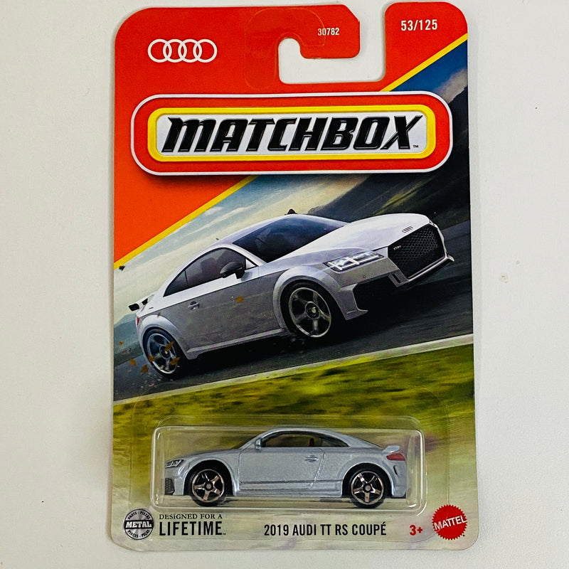2025 Matchbox 2019 Audi TT RS Coupe plata