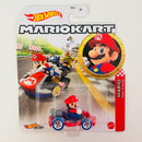 2021 Hot Wheels Mario Kart Mario Pipe Frame rojo MK Base Metal
