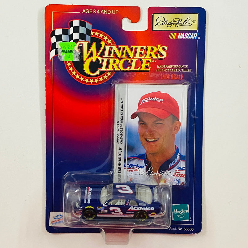 1998 Hasbro Winners Circle NASCAR Dale Earnhardt Jr 3 ACDelco Chevrolet Monte Carlo azul Llantas Goodyear