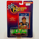1997 Hasbro Winners Circle NASCAR Kenner Stock Car Series Bobby Labonte 18 Interstate Batteries Shell Pontiac Grand Prix verde con negro Llantas Goodyear