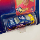 1996 Hasbro Winners Circle NASCAR Kenner Stock Car Series Mike Skinner 31 Lowe's Chevrolet Monte Carlo azul con amarillo Llantas Goodyear