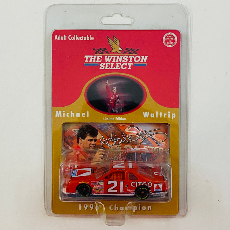 1996 Action NASCAR The Winston Select Limited Edition Michael Waltrip 21 Citgo Ford Thunderbird naranja Llantas de Goma