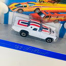 1998 Hot Wheels 30th Anniversary Commemorative 1978 Flying Colors 57 T-Bird Ford blanco BW - Detalle Caja