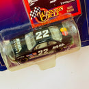 1997 Hasbro Winners Circle NASCAR Stock Car Series Ward Burton 22 MBNA MasterCard Pontiac Grand Prix negro Llantas Goodyear