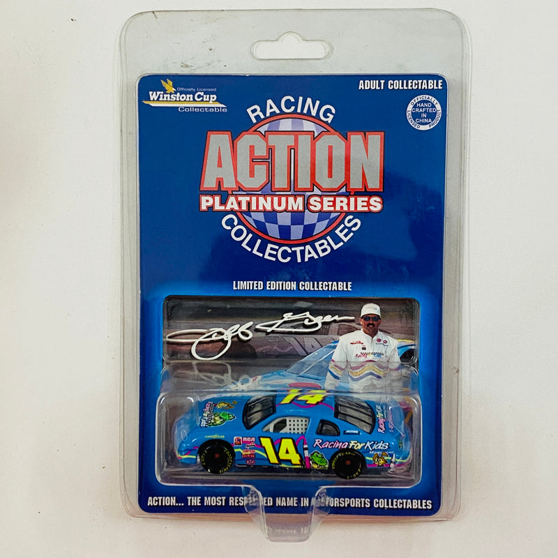 1996 Action NASCAR Platinum Series Racing Collectibles Limited Edition Winston Cup Jeff Green 14 Racing for Kids Chevrolet Monte Carlo celeste Llantas de Goma